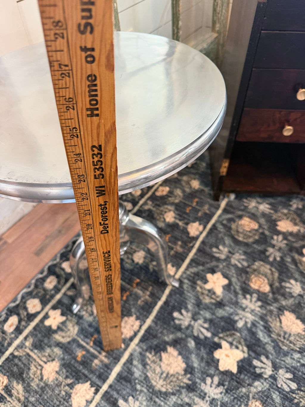 Cast Aluminum Side Table