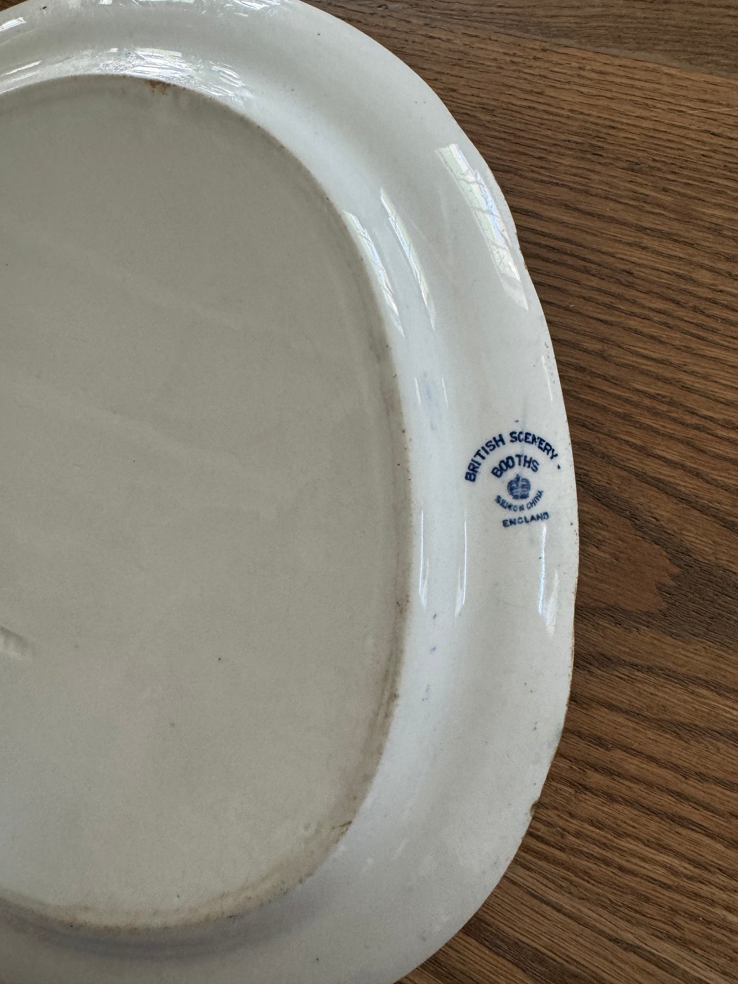 Antique Ironstone Booths Platter