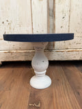 Navy & white pedastal - Cotton Advertising design 9”