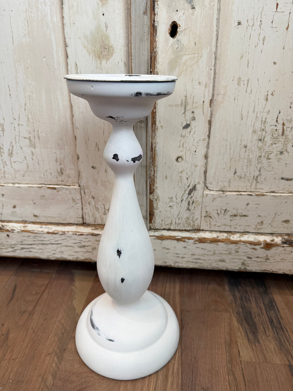 Large white candlestick
