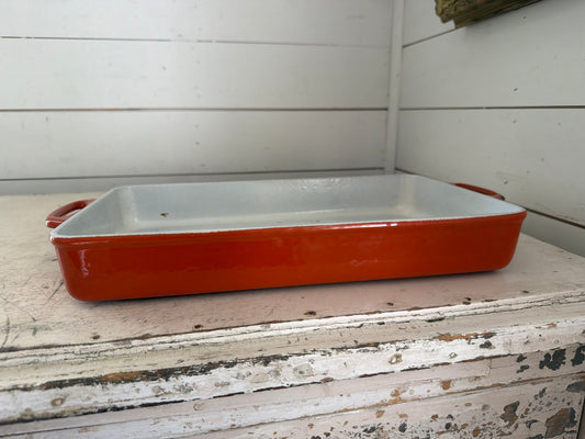 Copco Style Denmark Coated Cast Iron Baking Dish, 15”