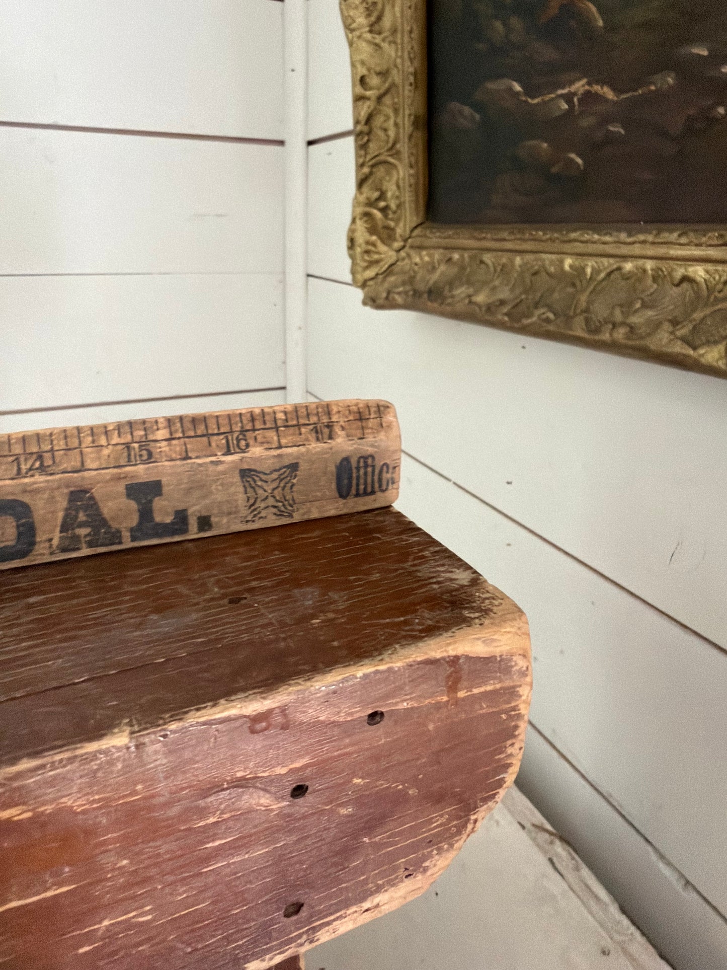 Wood stool will get makeover