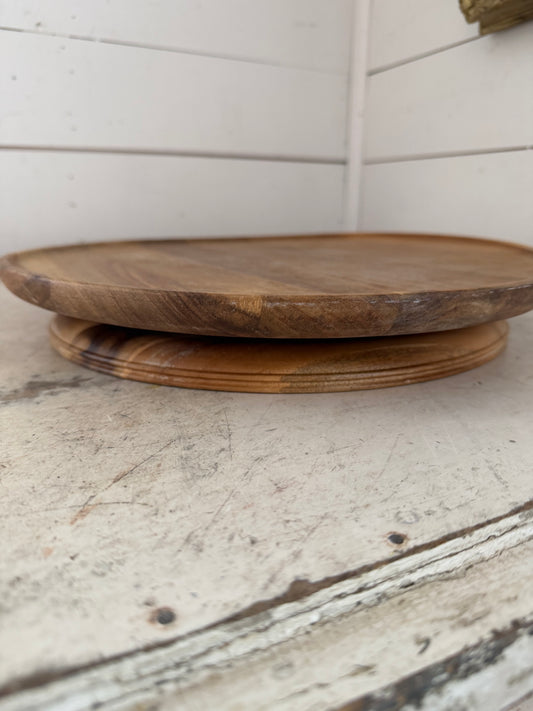 Wood Pedastal, will get makeover