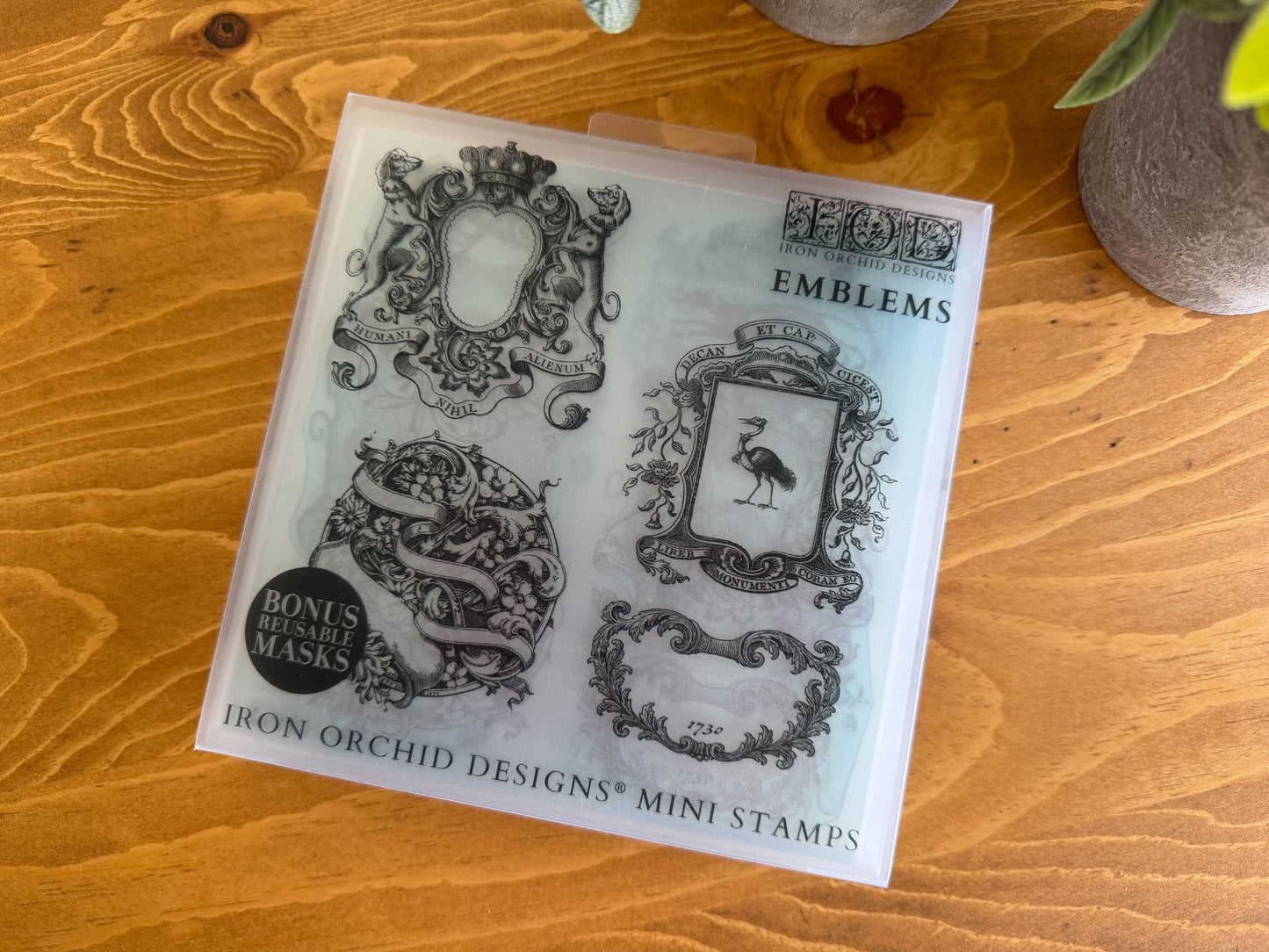 Emblems | Stamp | IOD Iron Orchid Designs