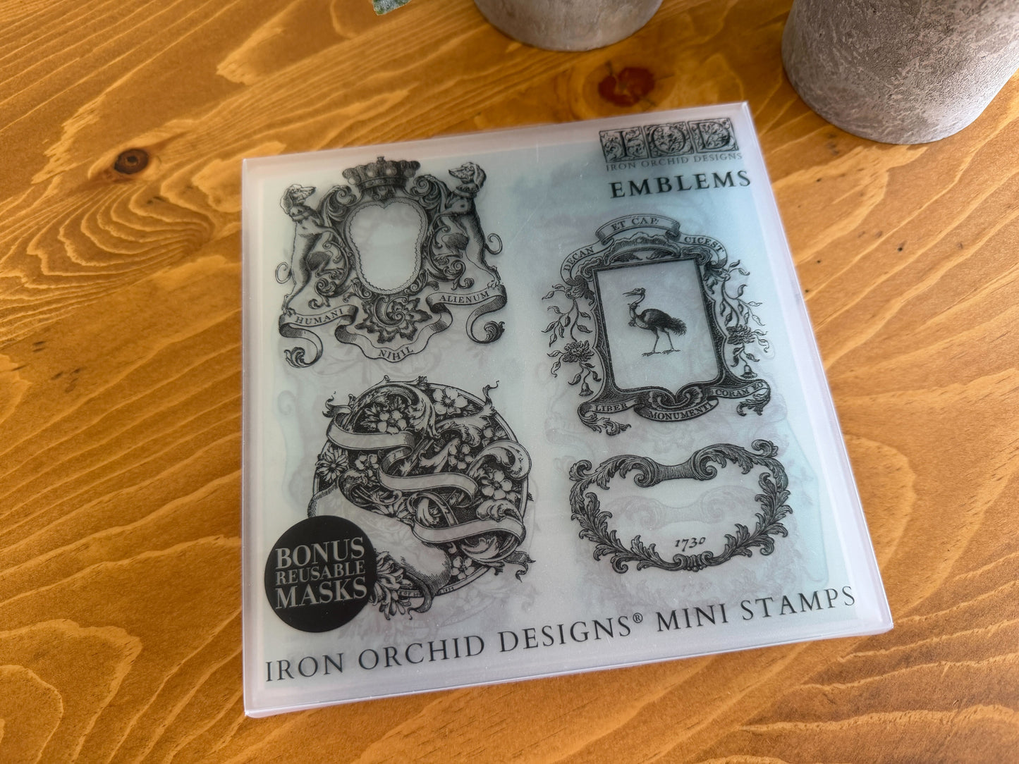 Emblems | Stamp | IOD Iron Orchid Designs
