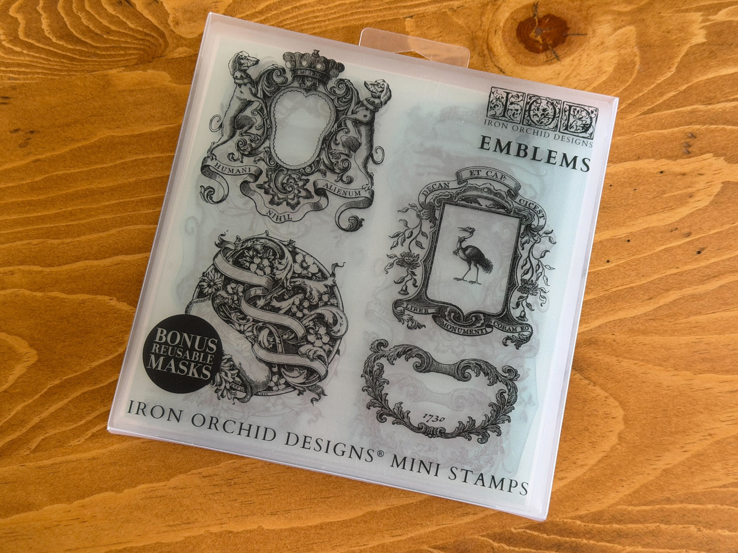 Emblems | Stamp | IOD Iron Orchid Designs
