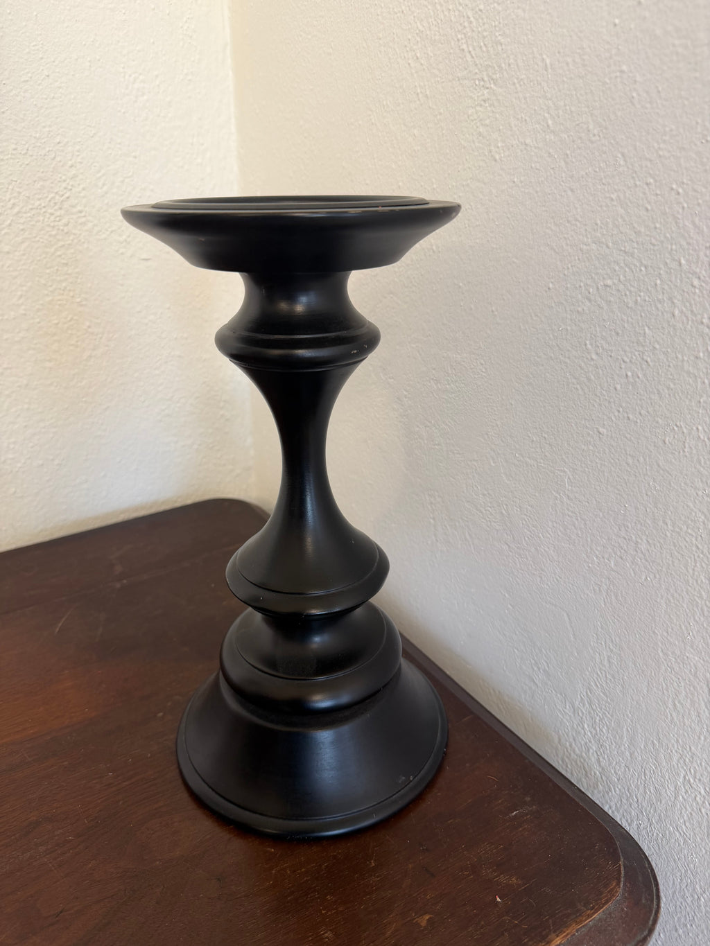 Turned candlestick will get makeover