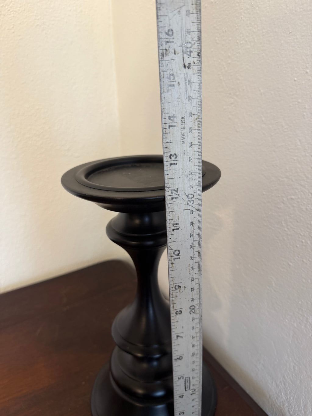 Turned candlestick will get makeover