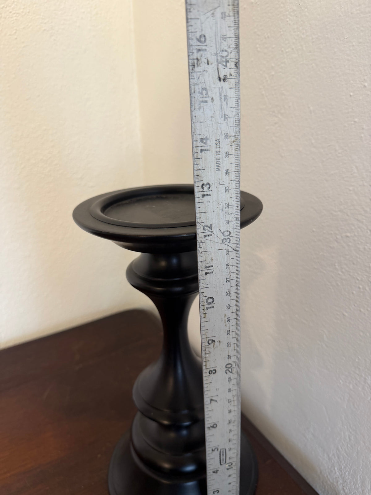 Turned candlestick will get makeover