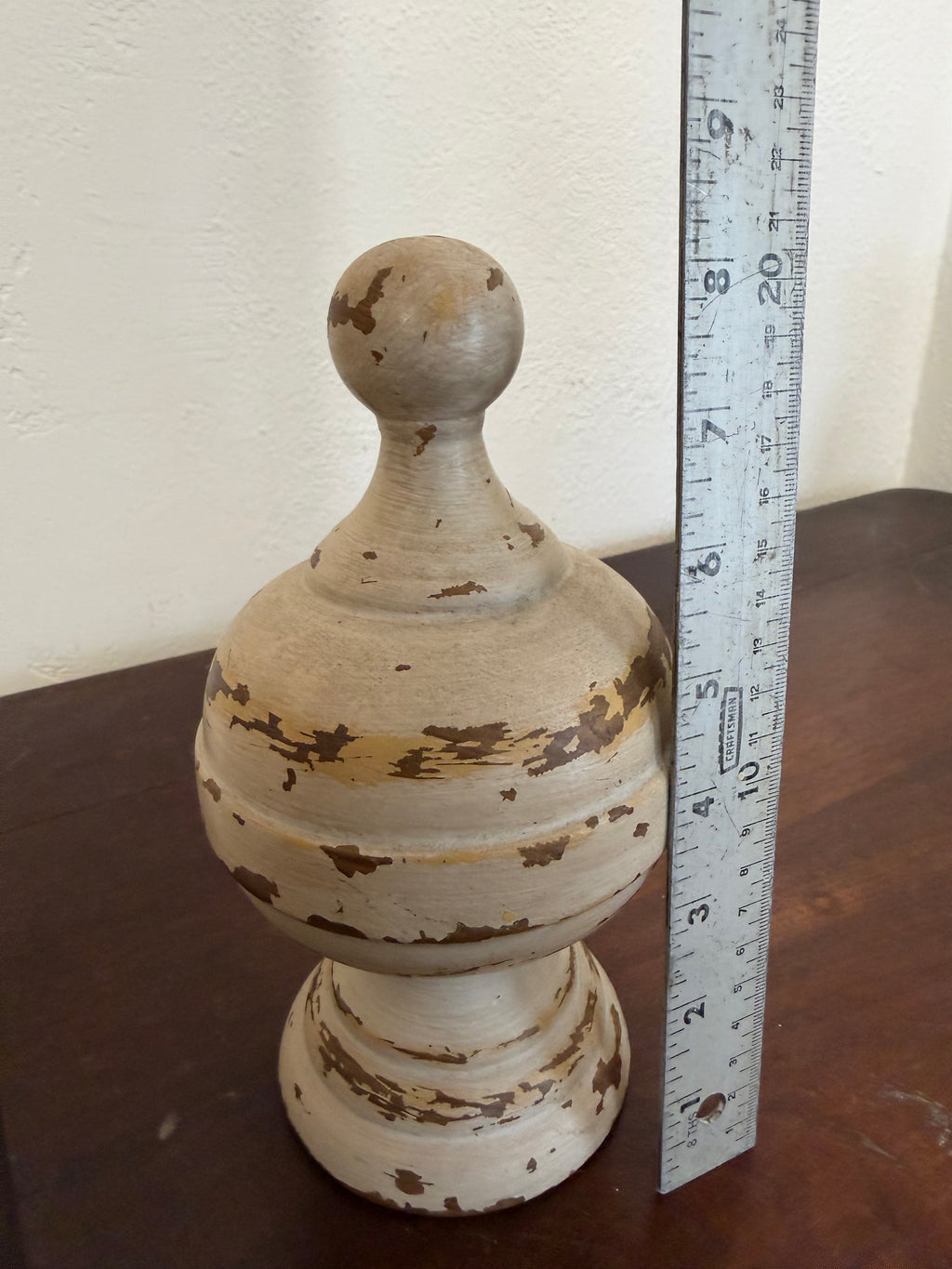 ￼Finial will get makeover