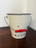Americana enamel bucket