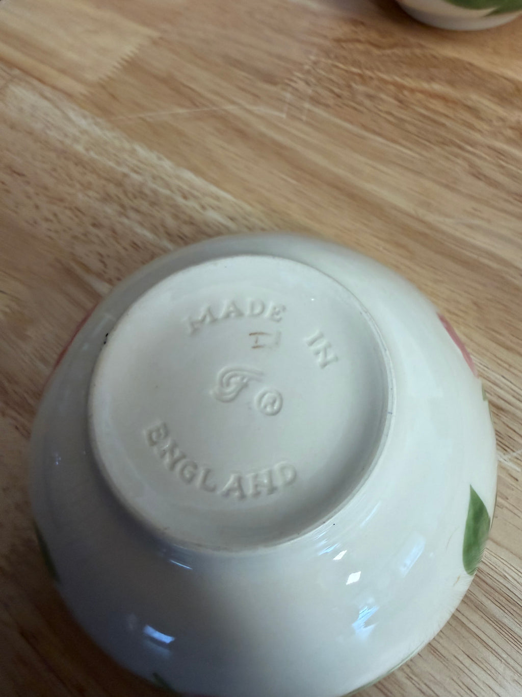 vintage Franciscan Desert Rose earthenware dinnerware