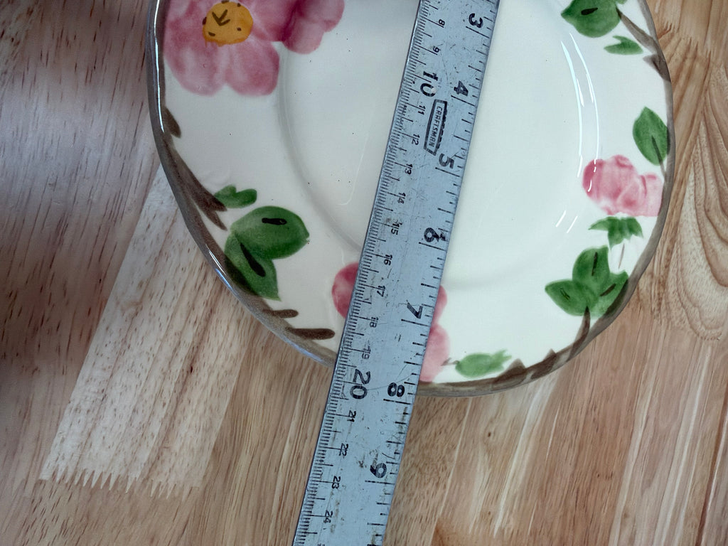 vintage Franciscan Desert Rose earthenware dinnerware