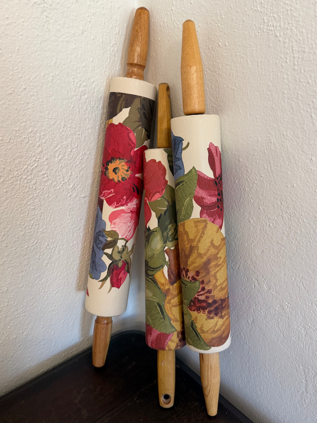 Hand-painted, rolling pin for decor only - sold individually