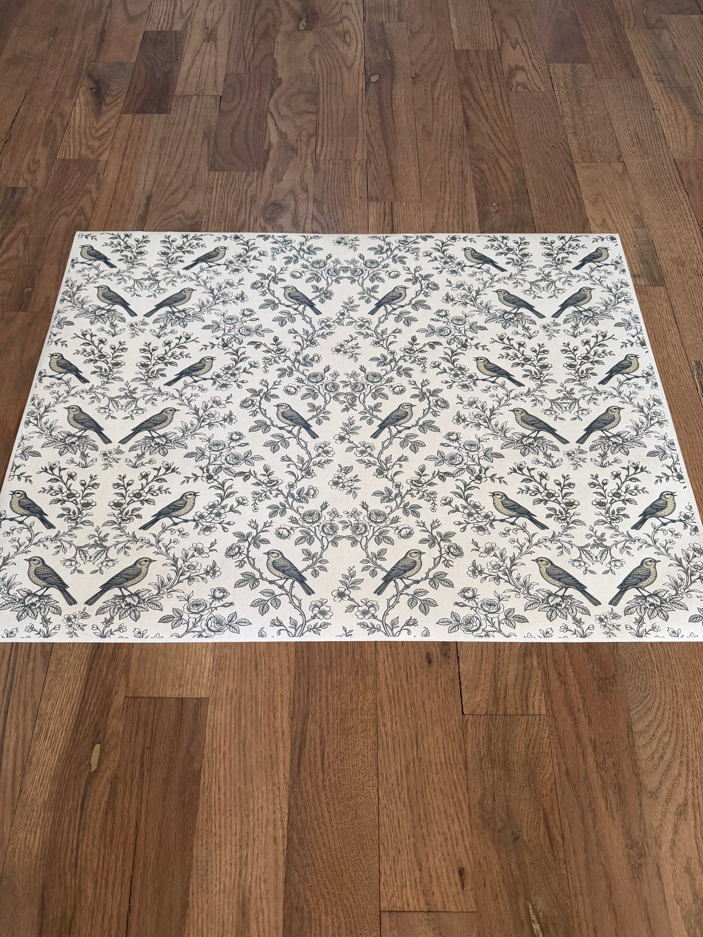 Blue Bird Toile | JRV Large Rice Paper 31-1/2x24"