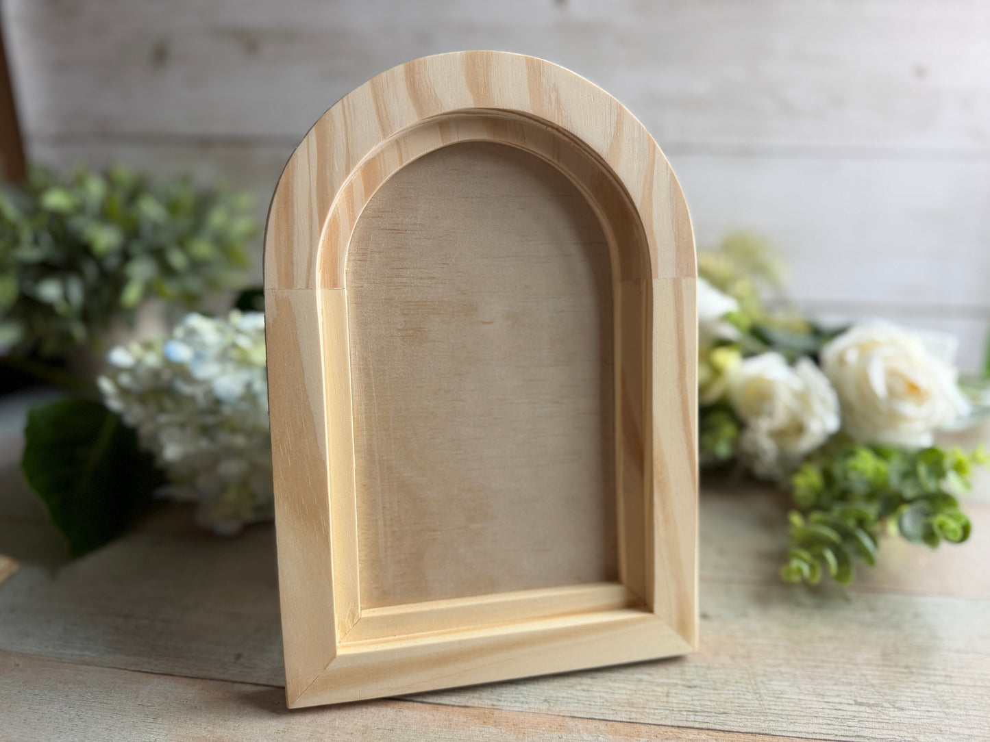 Small Arched Wood Blank | IOD Iron Orchid Designs