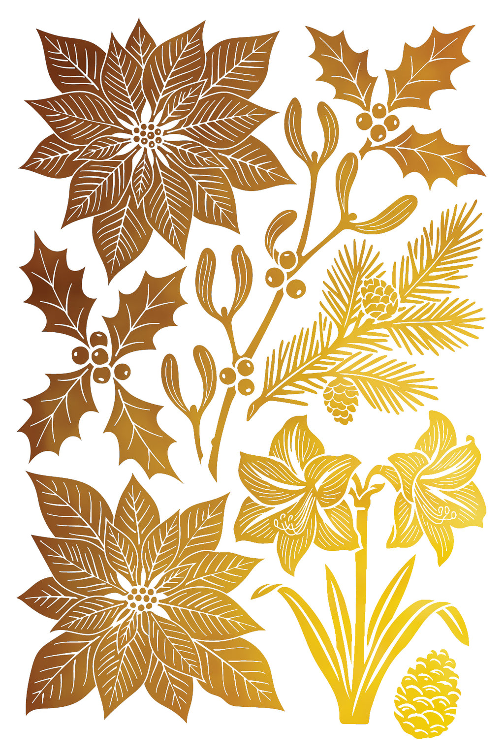 Angels Sing | Gilded Foil Transfer | IOD Iron Orchid Designs
