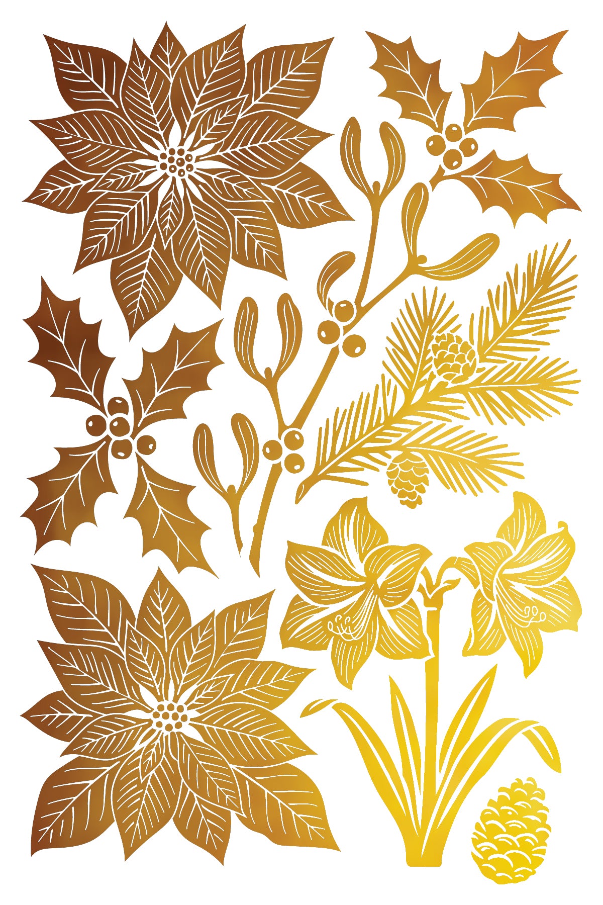 Angels Sing | Gilded Foil Transfer | IOD Iron Orchid Designs