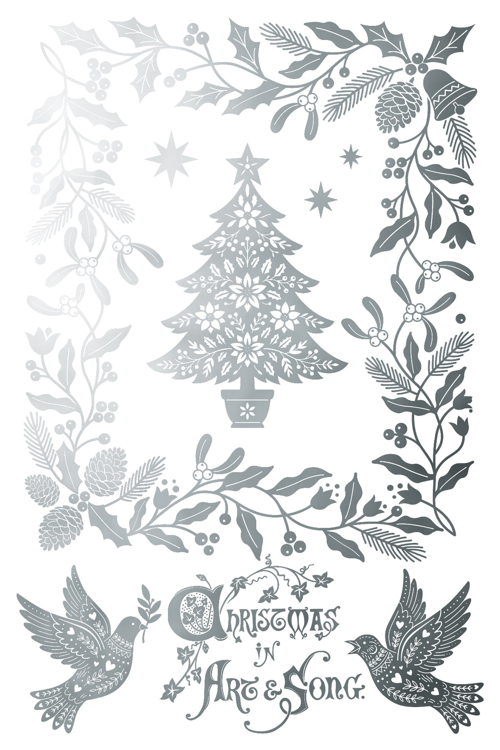 Angels Sing | Gilded Foil Transfer | IOD Iron Orchid Designs