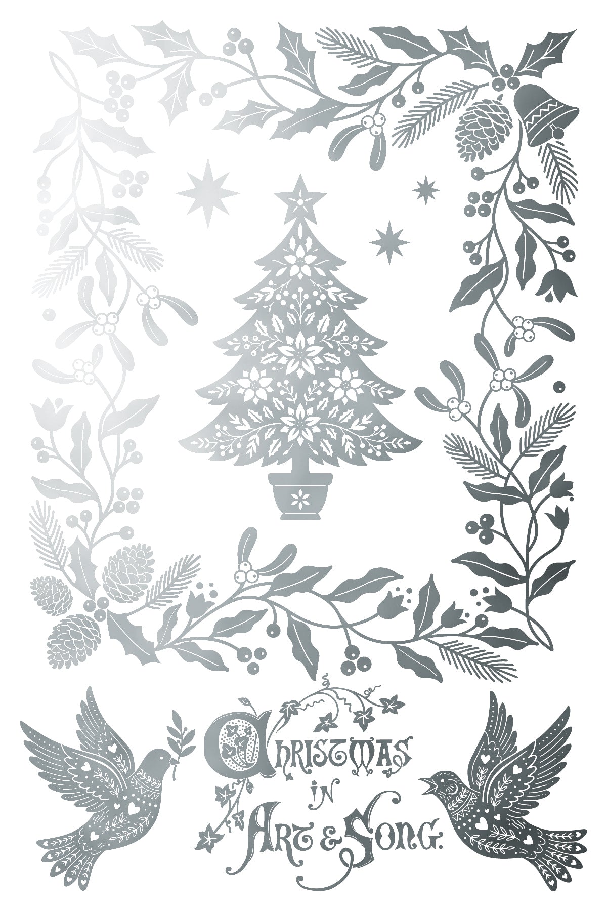 Angels Sing | Gilded Foil Transfer | IOD Iron Orchid Designs