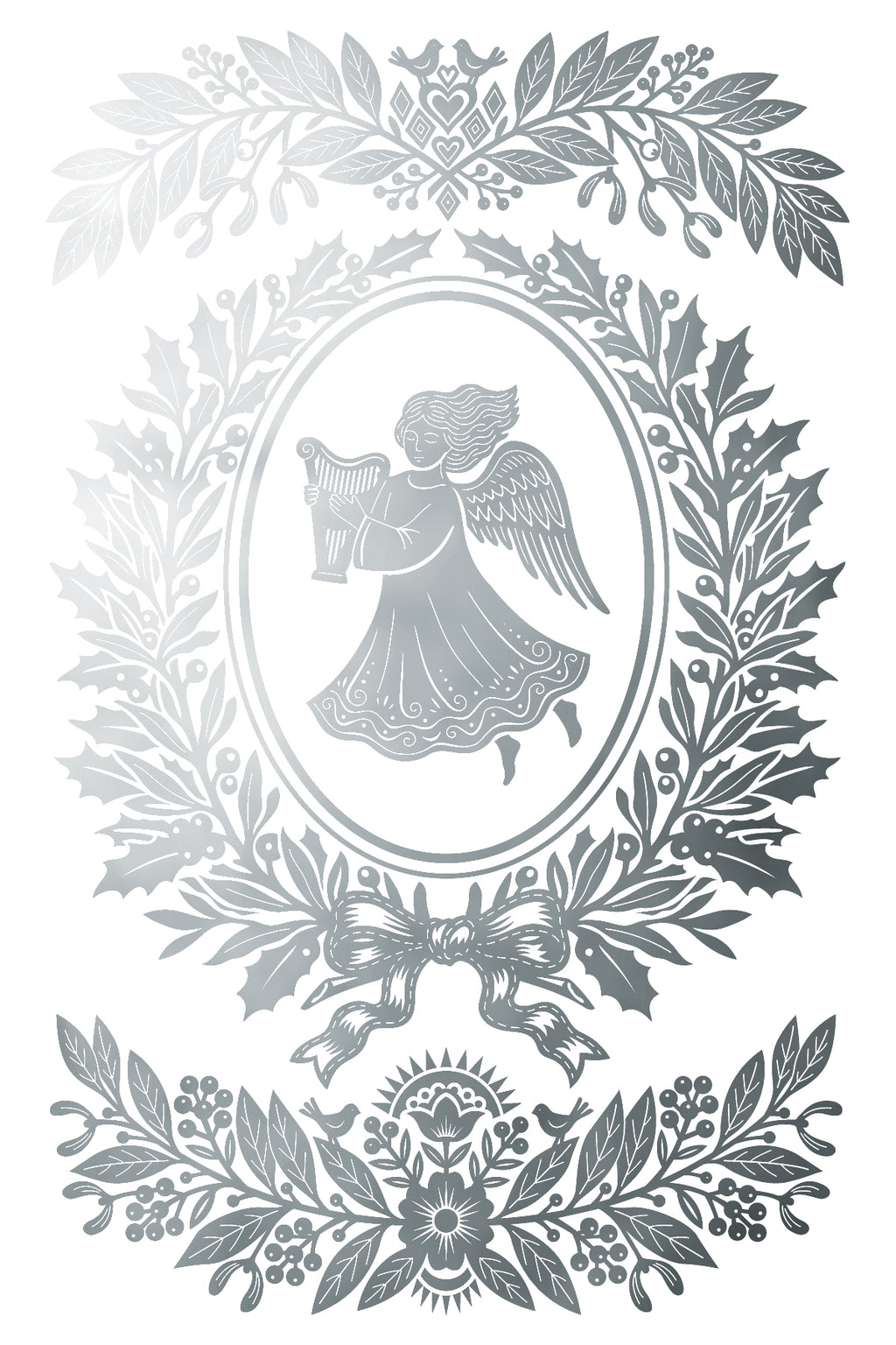 Angels Sing | Gilded Foil Transfer | IOD Iron Orchid Designs