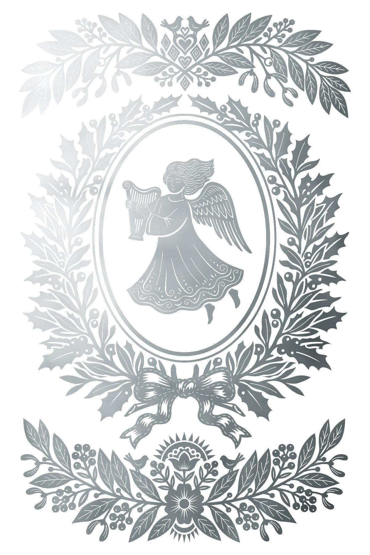 Angels Sing | Gilded Foil Transfer | IOD Iron Orchid Designs
