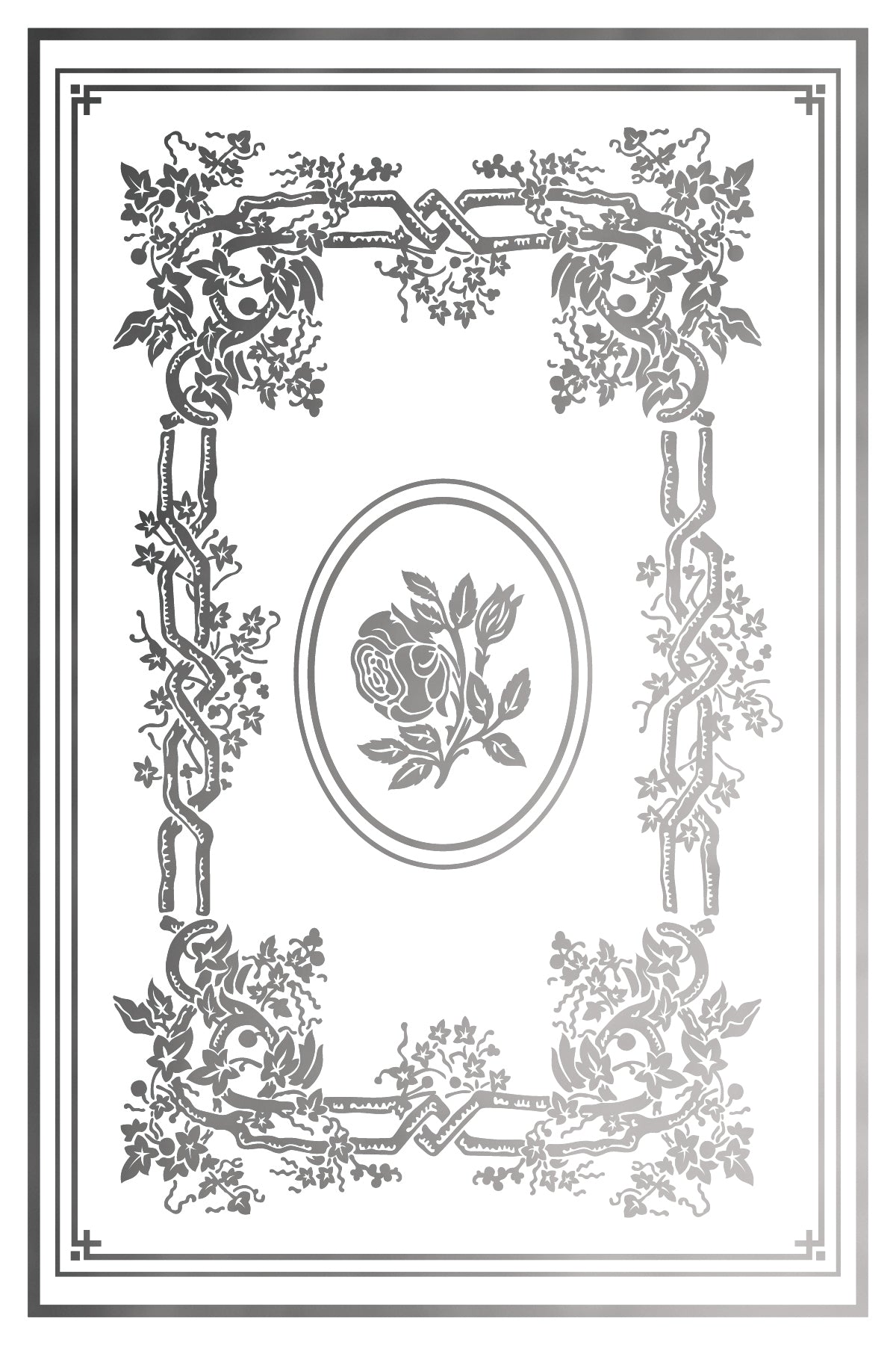Athenæum | Gilded Foil Transfer | IOD Iron Orchid Designs