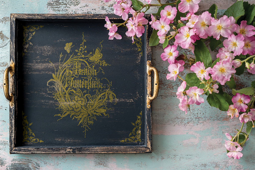 Athenæum | Gilded Foil Transfer | IOD Iron Orchid Designs