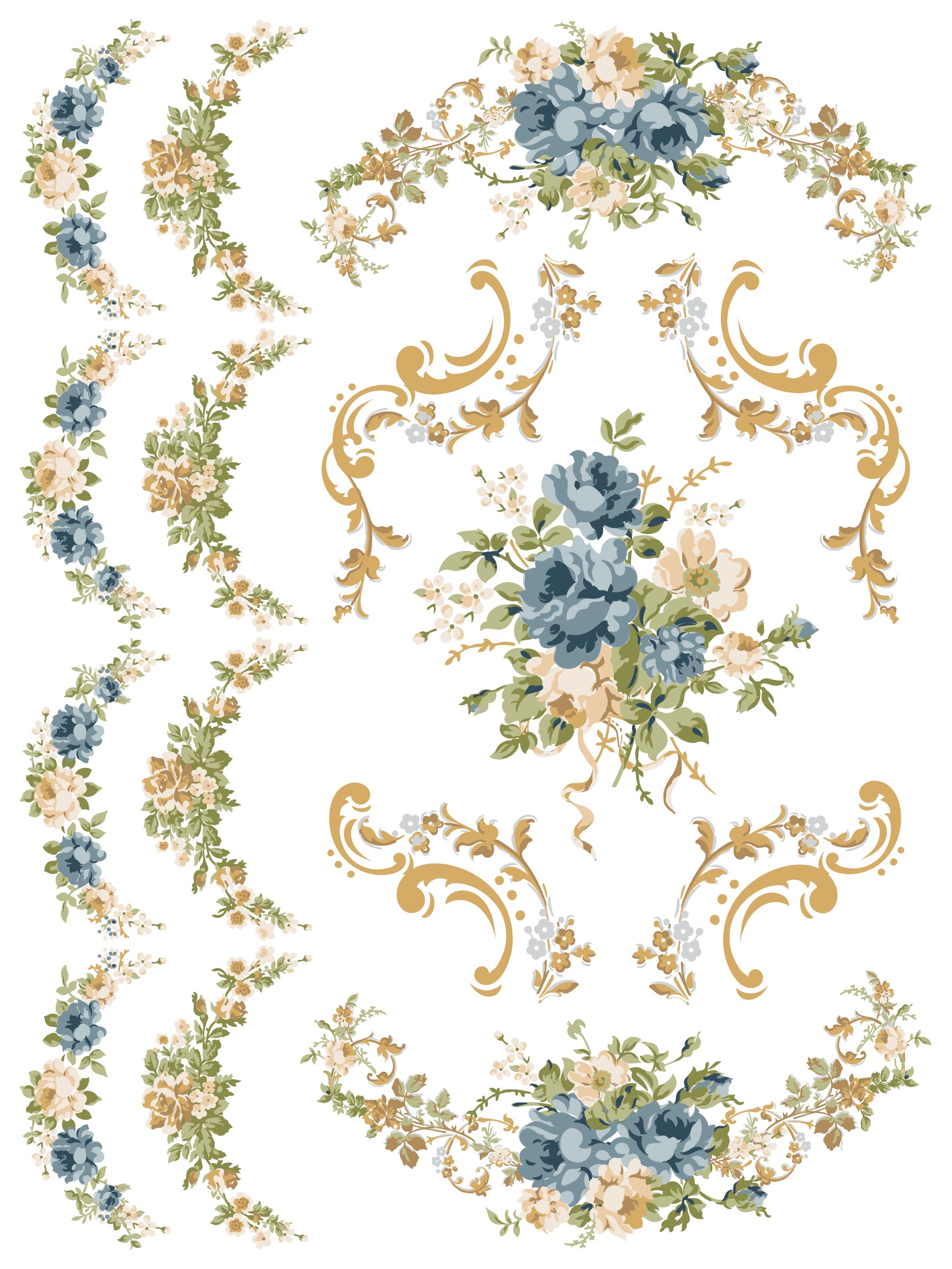 Alfred Peats & Co | Paint Inlay | IOD Iron Orchid Designs
