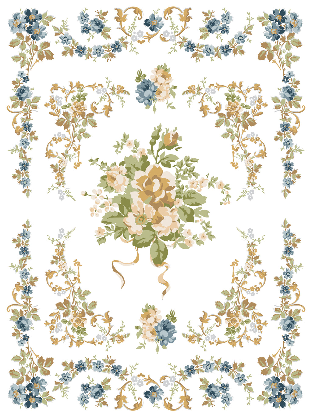 Alfred Peats & Co | Paint Inlay | IOD Iron Orchid Designs