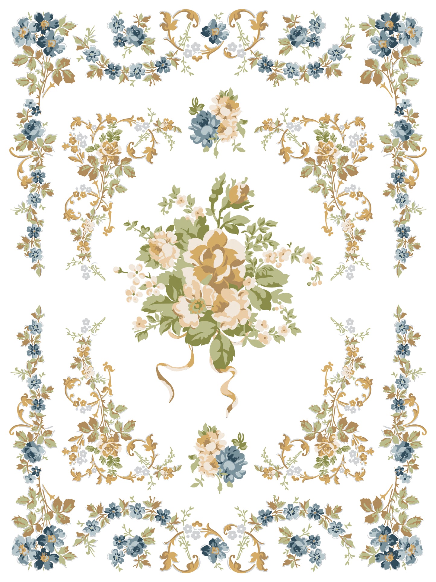 Alfred Peats & Co | Paint Inlay | IOD Iron Orchid Designs
