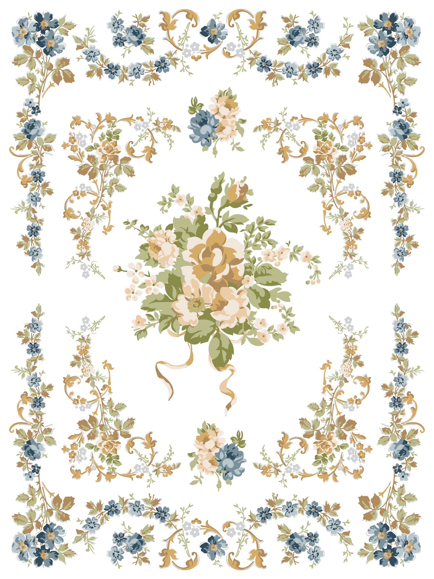 Alfred Peats & Co | Paint Inlay | IOD Iron Orchid Designs