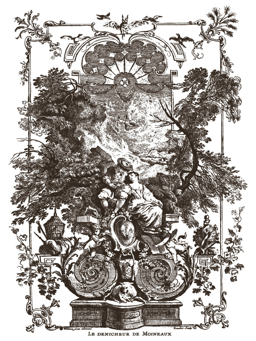 Hameau De La Reine | Paint Inlay | IOD Iron Orchid Designs
