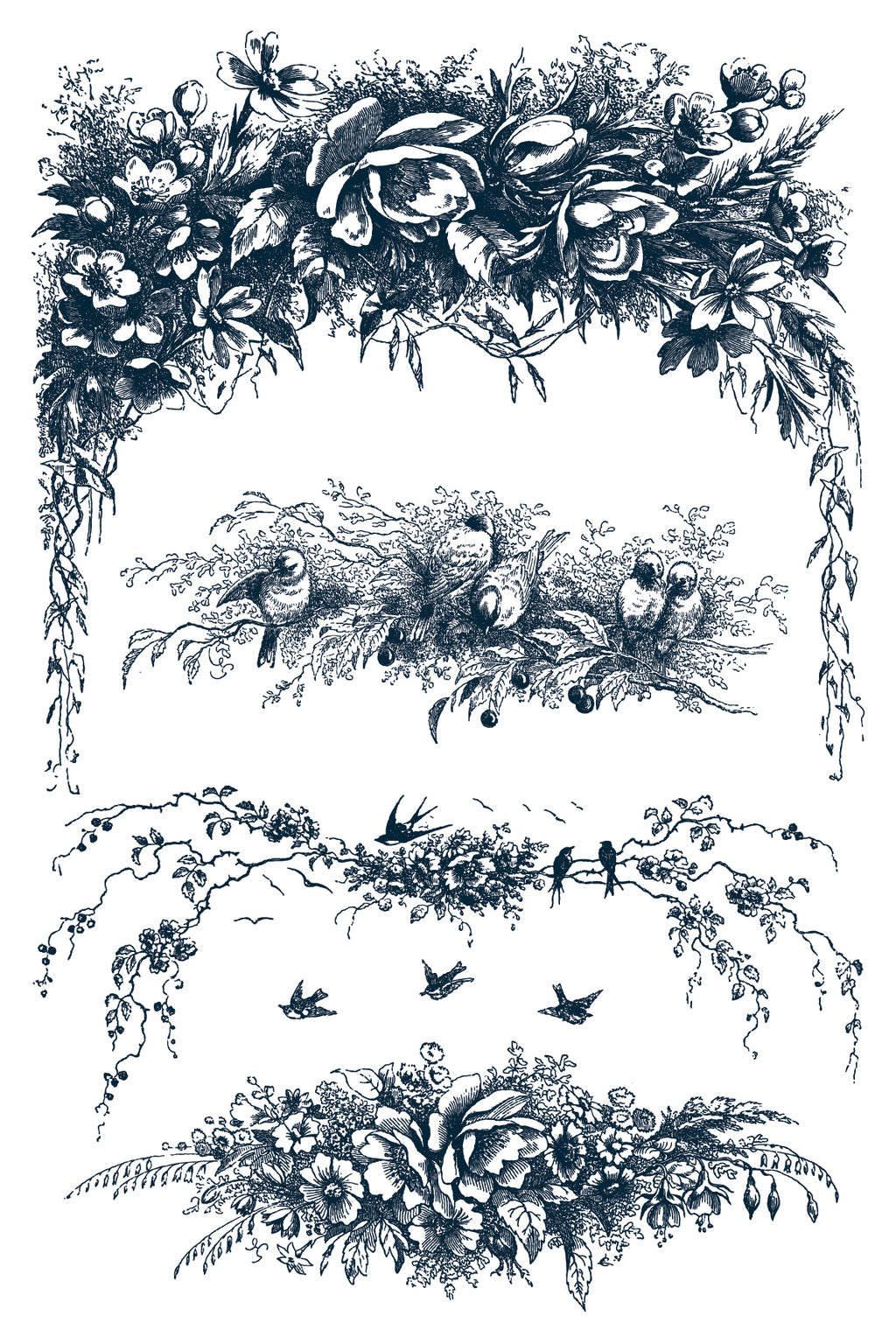 Little Lark | Paint Inlay | IOD Iron Orchid Designs