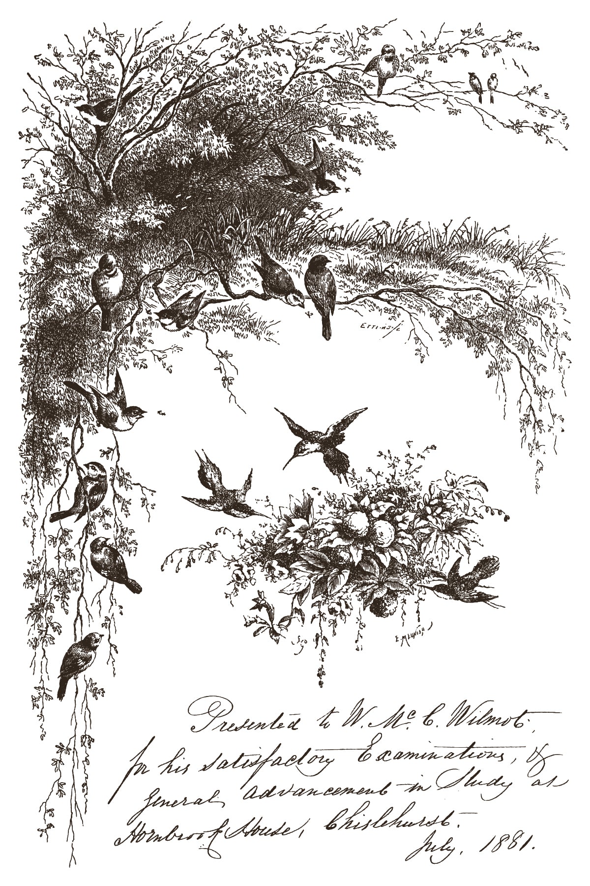 Little Lark | Paint Inlay | IOD Iron Orchid Designs