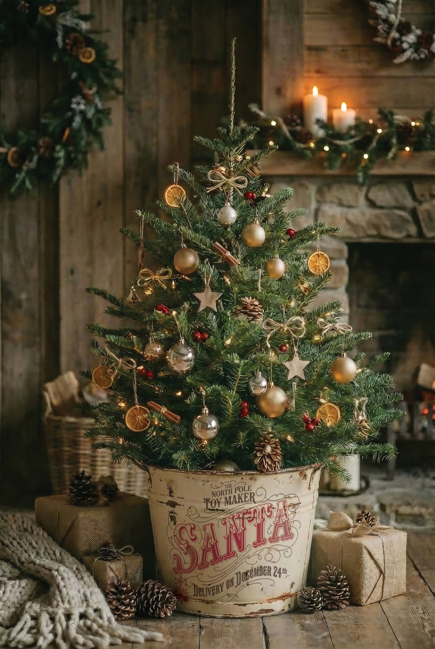 The North Pole Co. | Paint Inlay | IOD Iron Orchid Designs