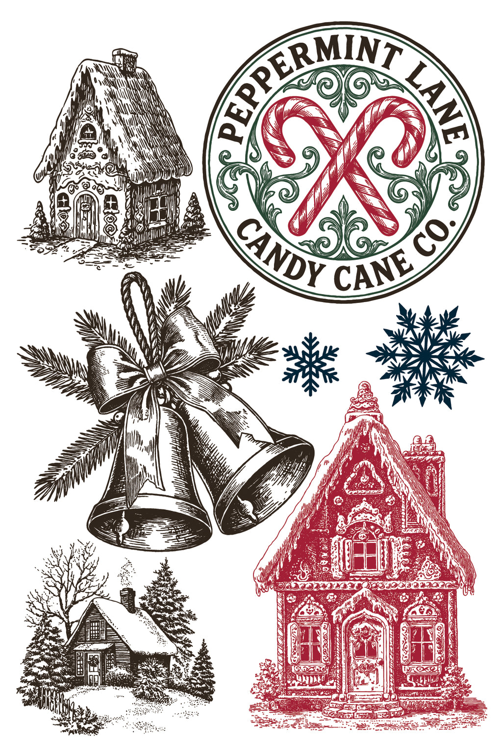 The North Pole Co. | Paint Inlay | IOD Iron Orchid Designs