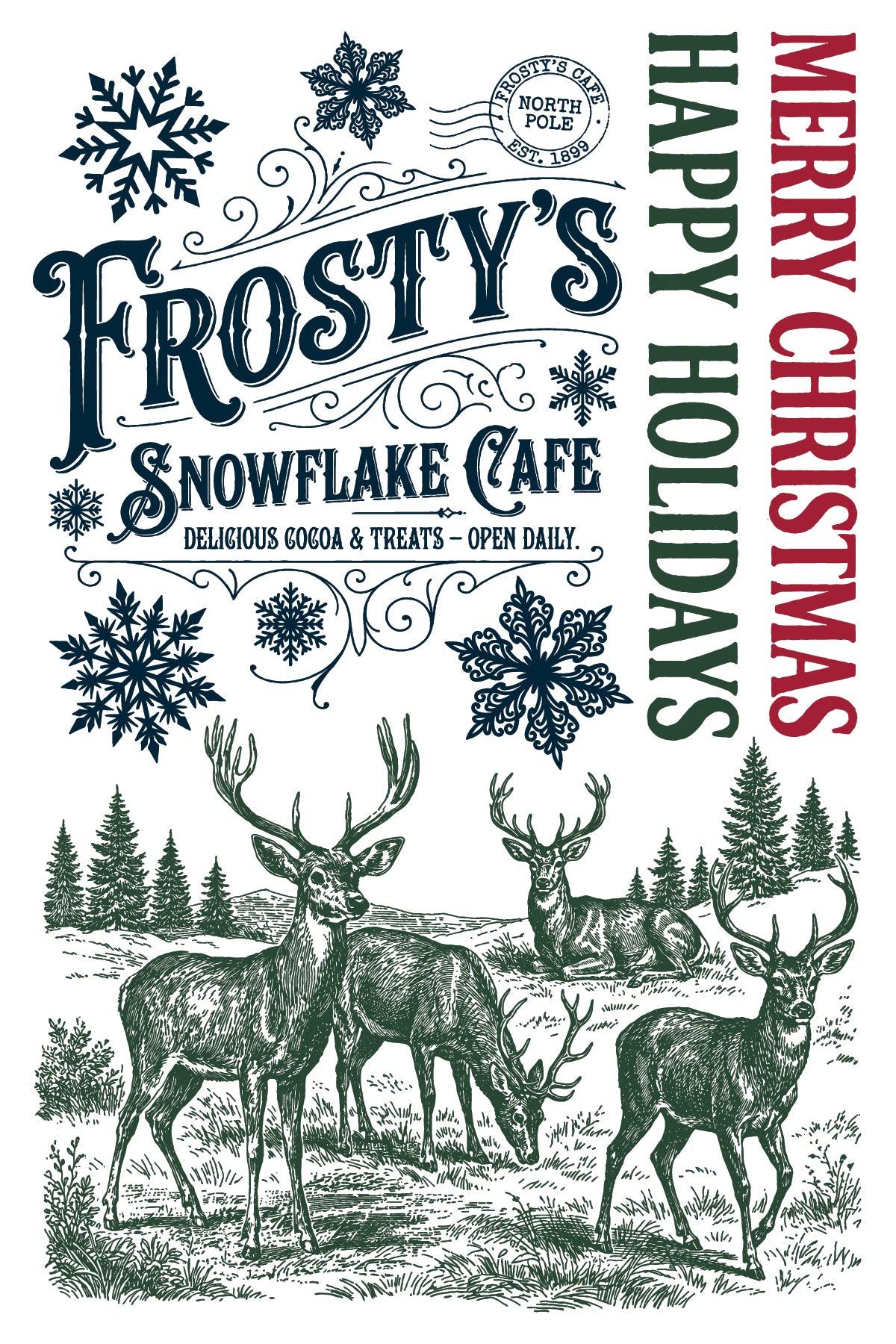 The North Pole Co. | Paint Inlay | IOD Iron Orchid Designs