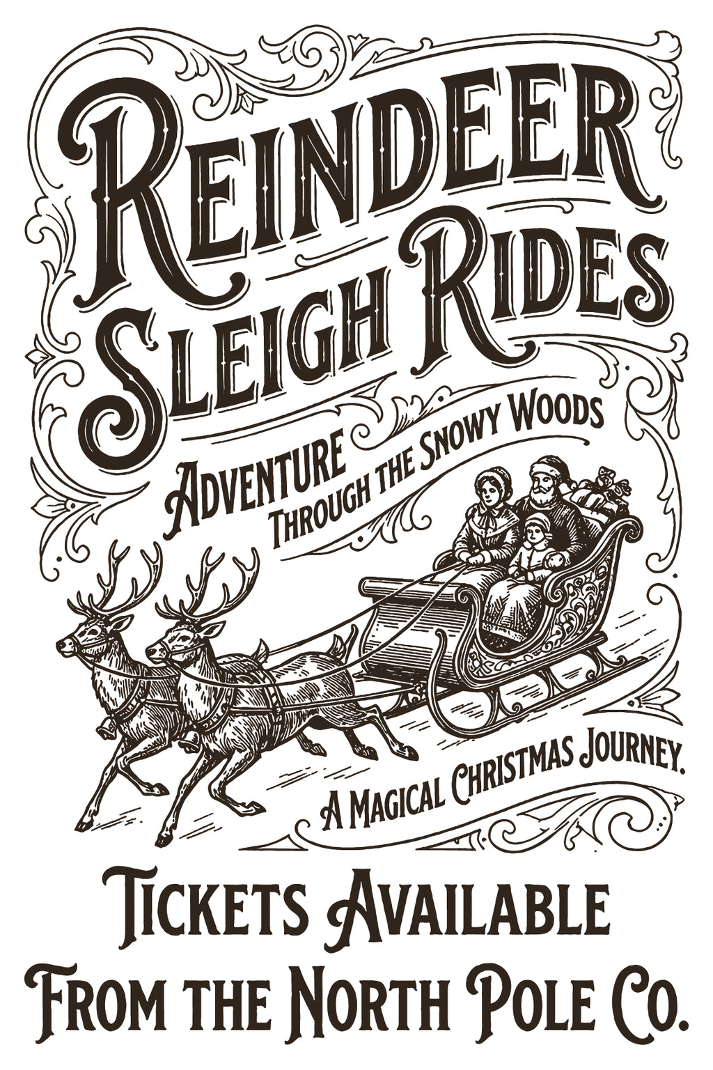 The North Pole Co. | Paint Inlay | IOD Iron Orchid Designs