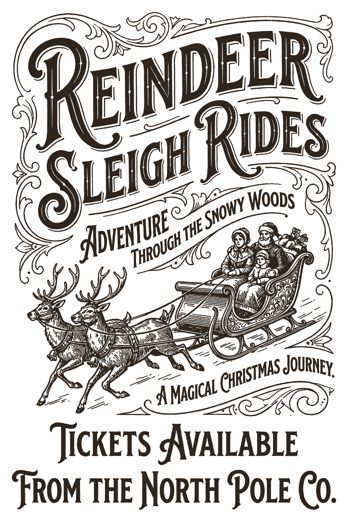 The North Pole Co. | Paint Inlay | IOD Iron Orchid Designs