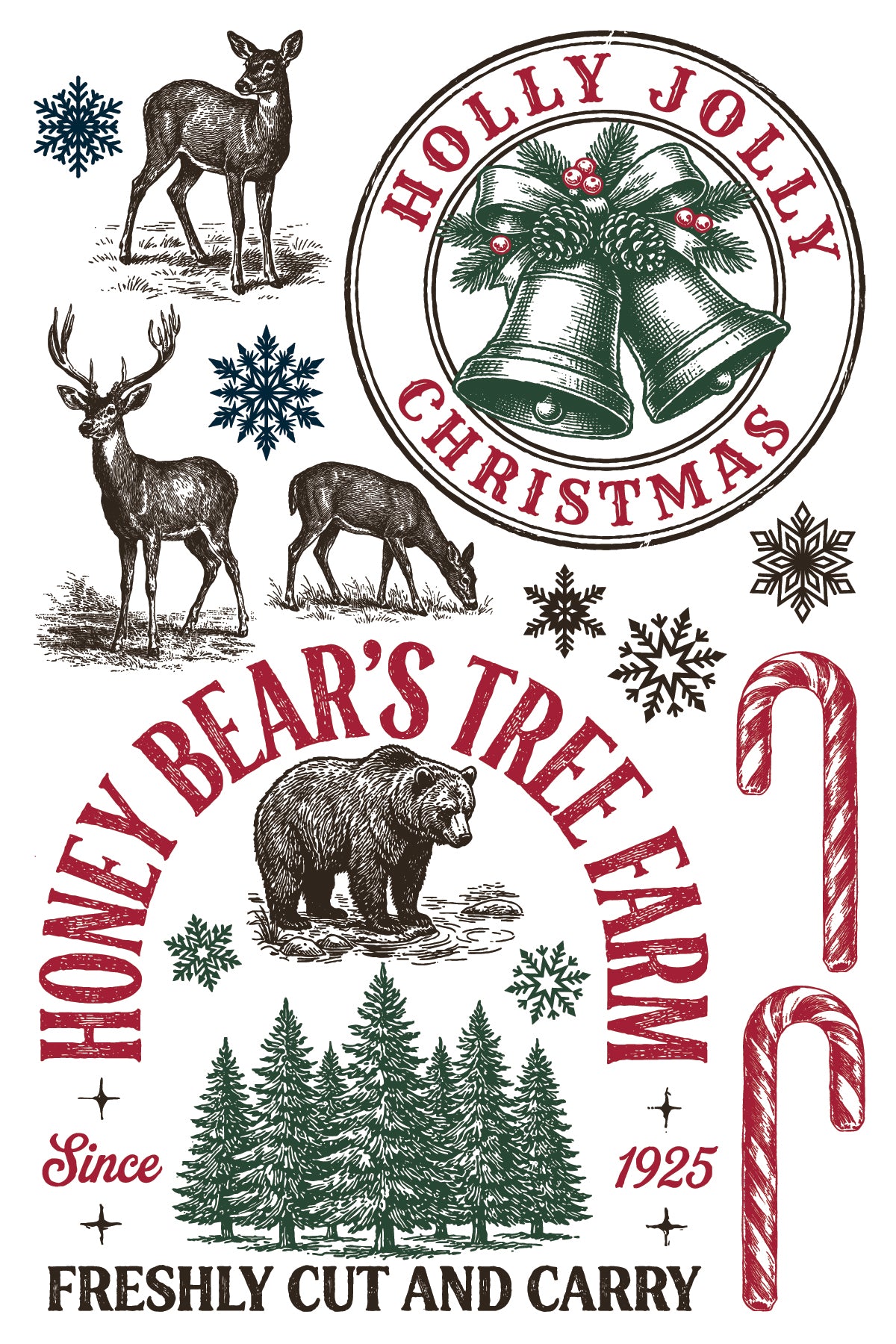 The North Pole Co. | Paint Inlay | IOD Iron Orchid Designs