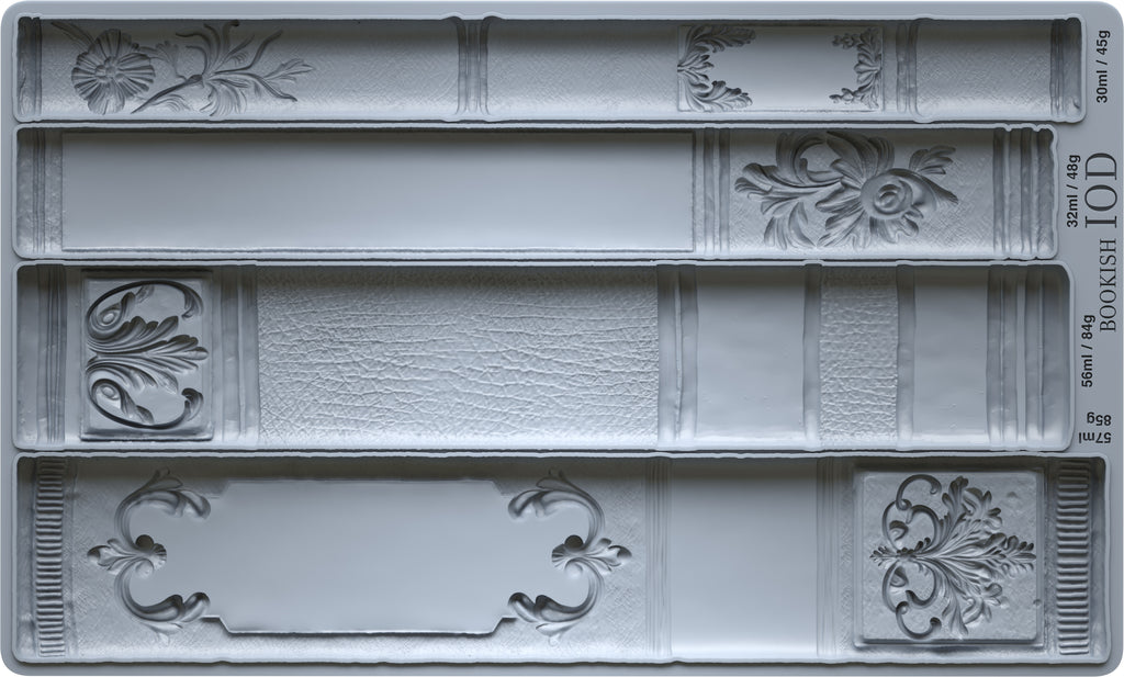 Bookish | Mould | IOD Iron Orchid Designs