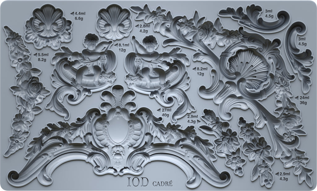 Cadré | Mould | IOD Iron Orchid Designs