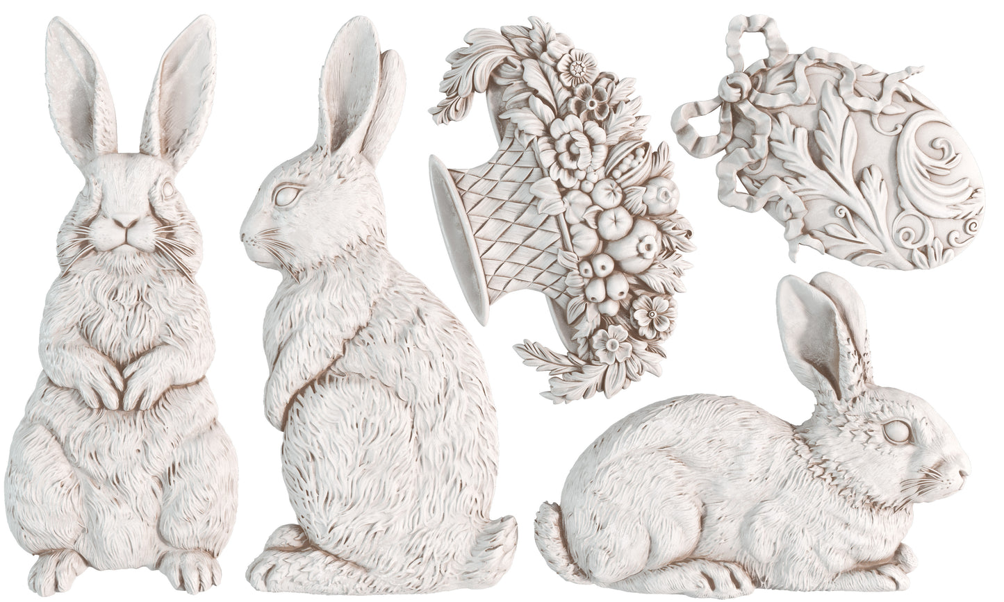Les Lapins | Mould | IOD Iron Orchid Designs