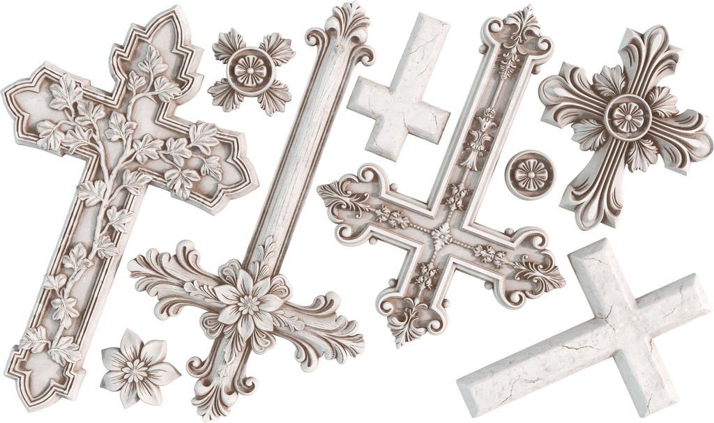 Les Croix | Mould | IOD Iron Orchid Designs