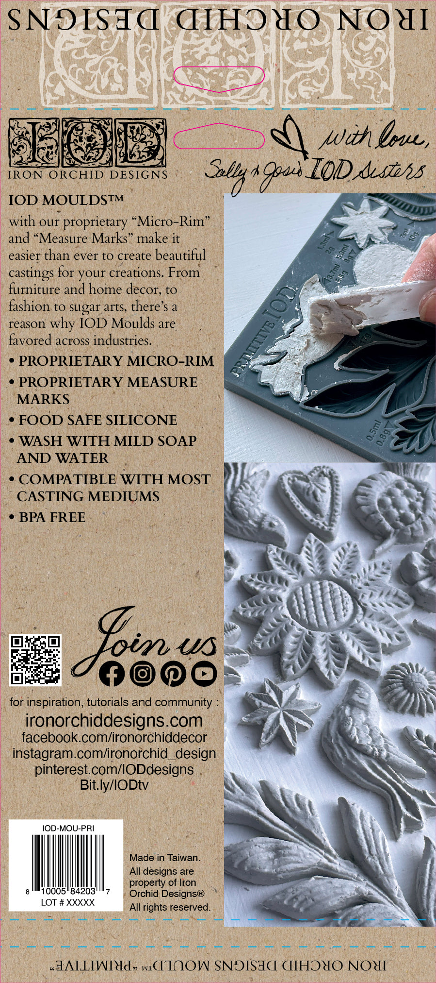 Primitive IOD Iron Orchid Designs Silicone Mould Proprietary Micro Rim. For  home decor and furniture DIY projects – Jami Ray Vintage