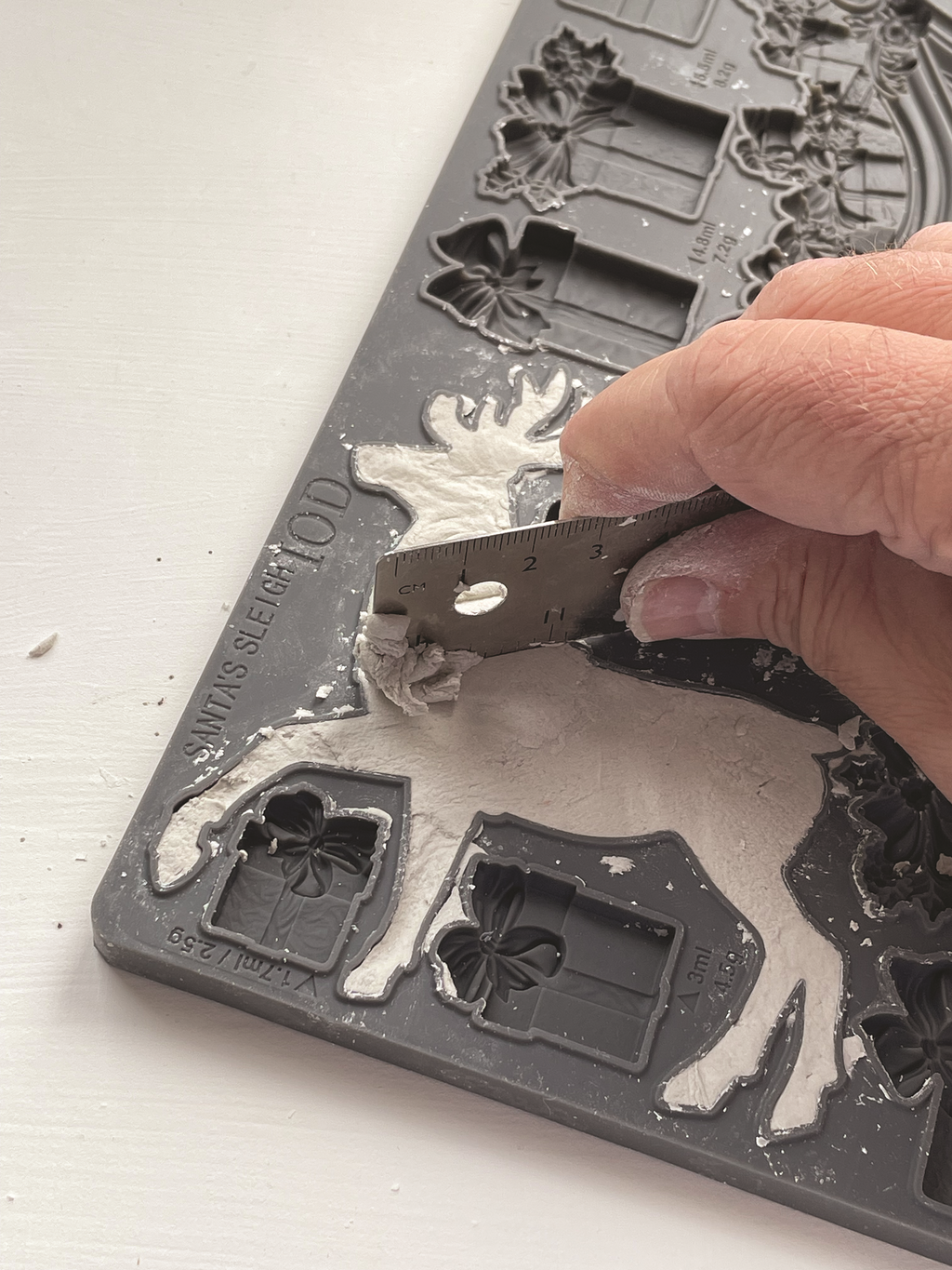 Santa's Sleigh | Mould | IOD Iron Orchid Designs