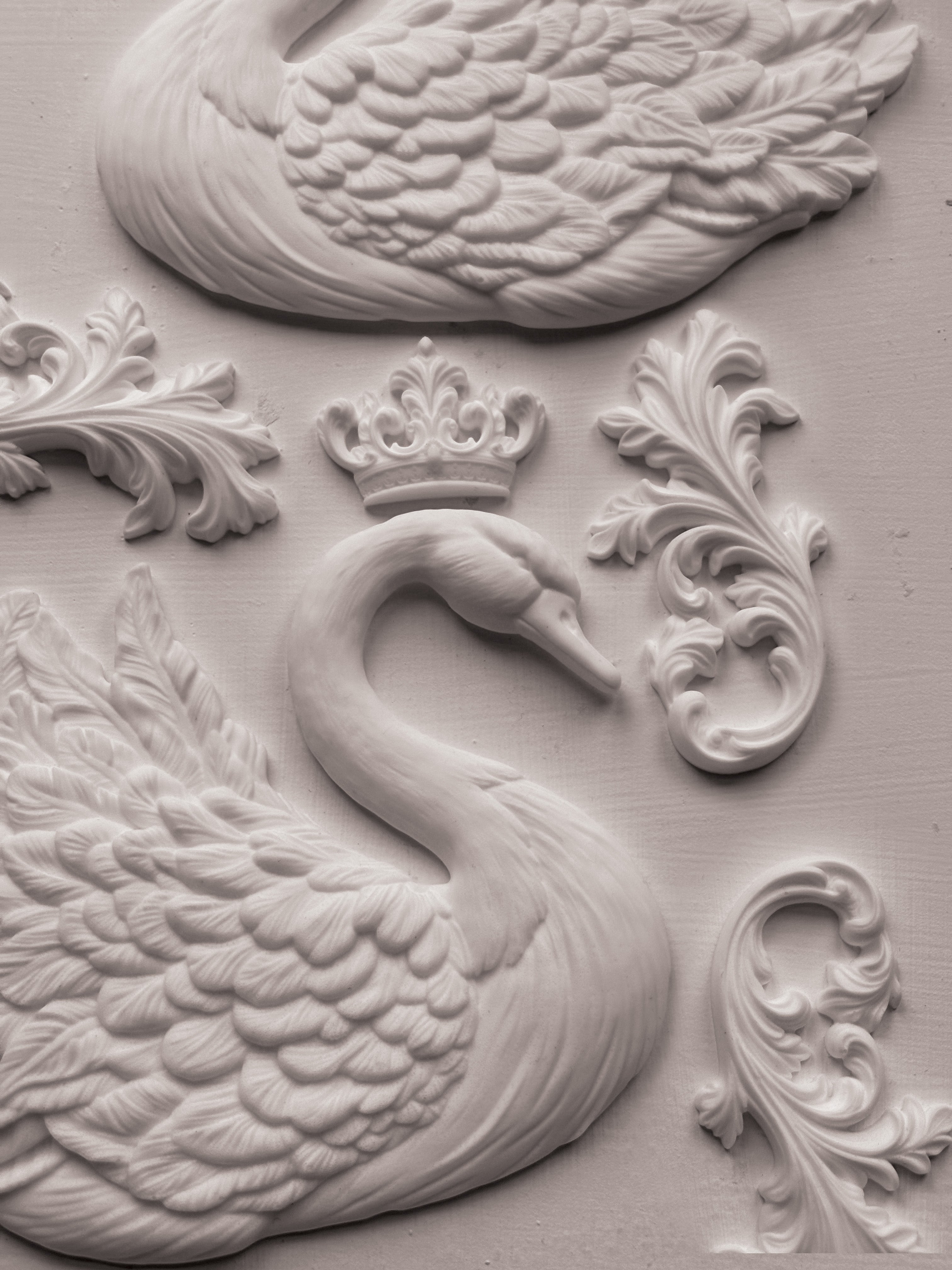 Swans | Mould | IOD Iron Orchid Designs