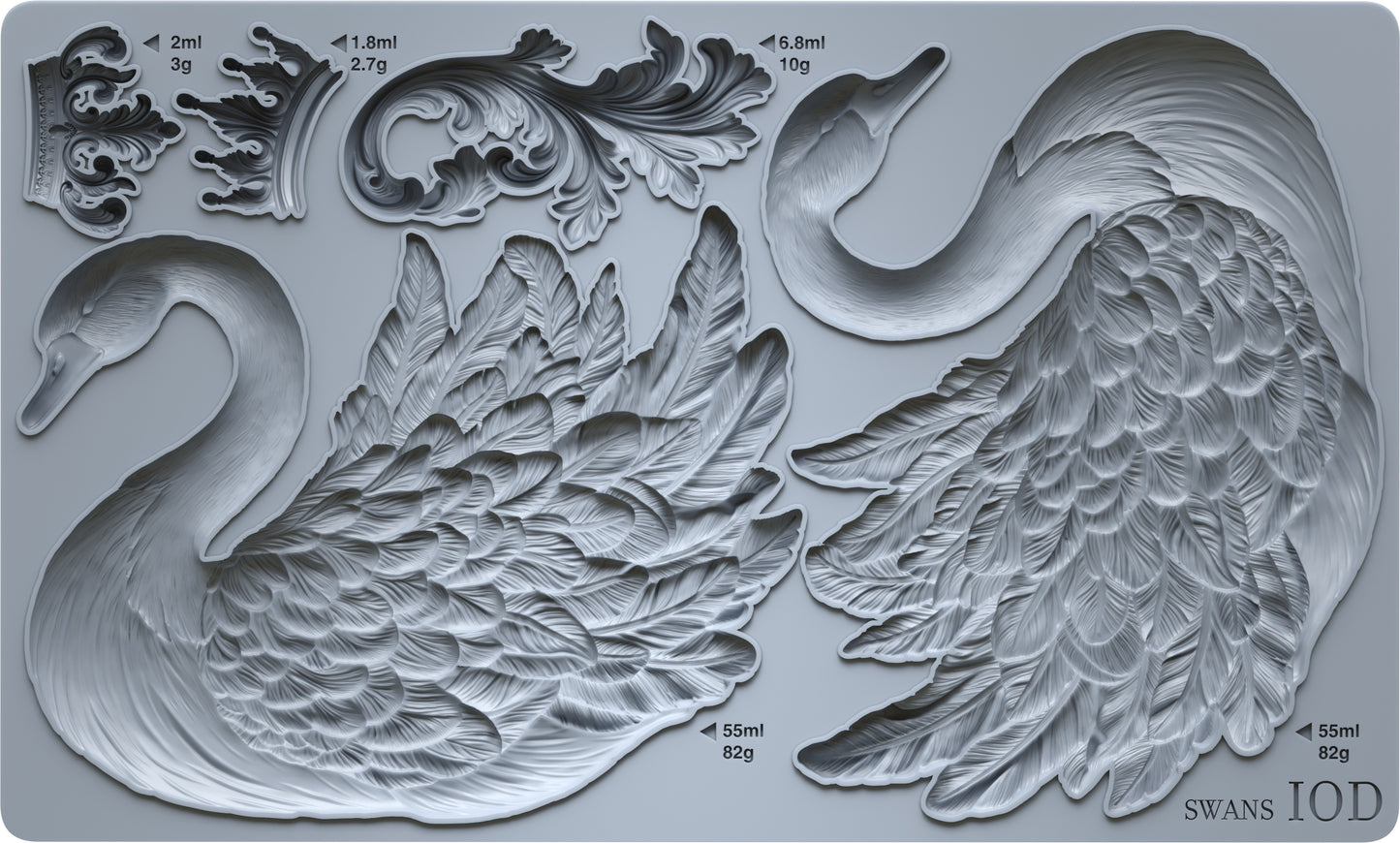 Swans | Mould | IOD Iron Orchid Designs