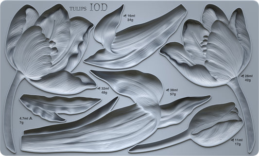 Tulips | Mould | IOD Iron Orchid Designs